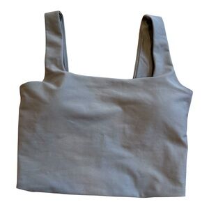 YPB SculpLux‎ Square Neck Tan Longline Bra in Taupe Medium